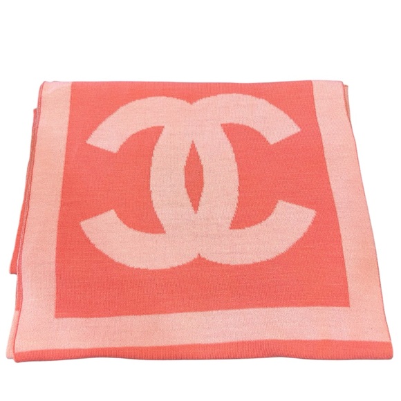 Chanel Wool Sport Line Scarf - Picture 2 of 3